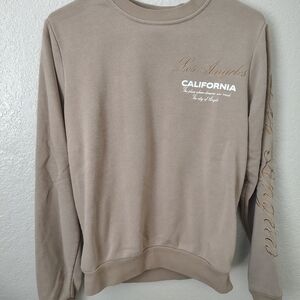 California Crewneck Sweater - Tan